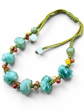 Green Jade Pig Bracelet Adjustable Handcrafted Stone Bracelet Women